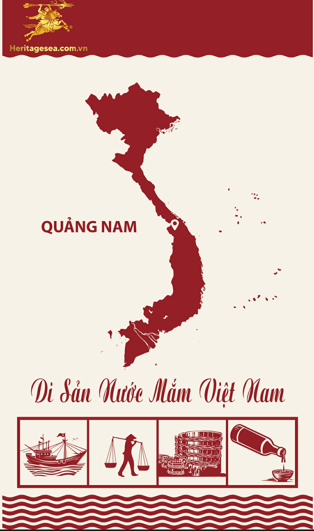 Logo Di Sản Nước Mắm Việt Nam